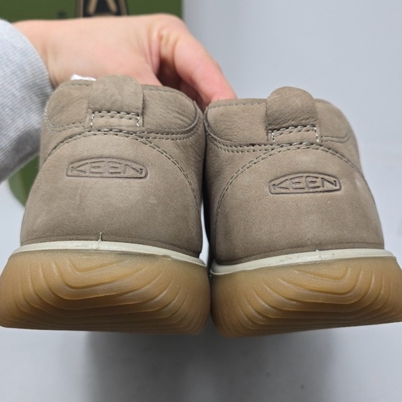 Keen Mens Size 13 KNX Chukka Leather Brindle Plaza Taupe Shoes $160 main image 7